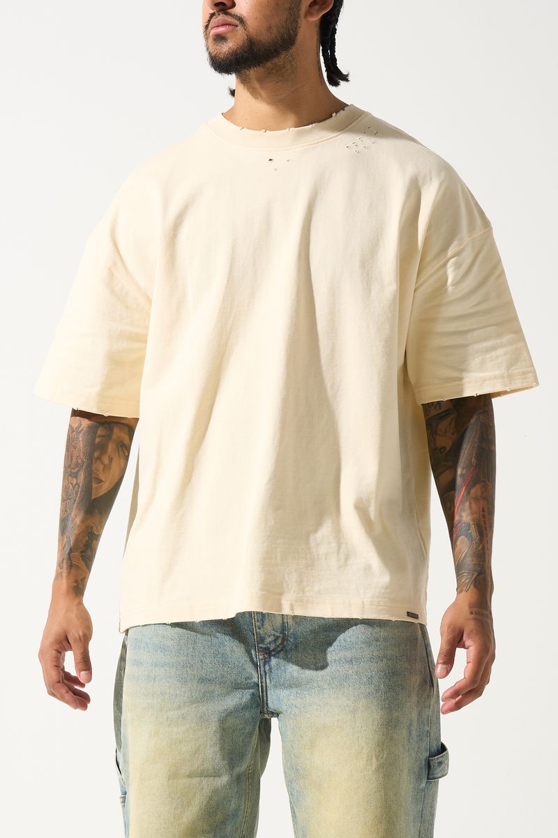 SERENEDE "4 CORNERS" Butter T-Shirt (BUTTER)