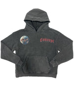 Concept "Astronaut" Black Wash Hoodie