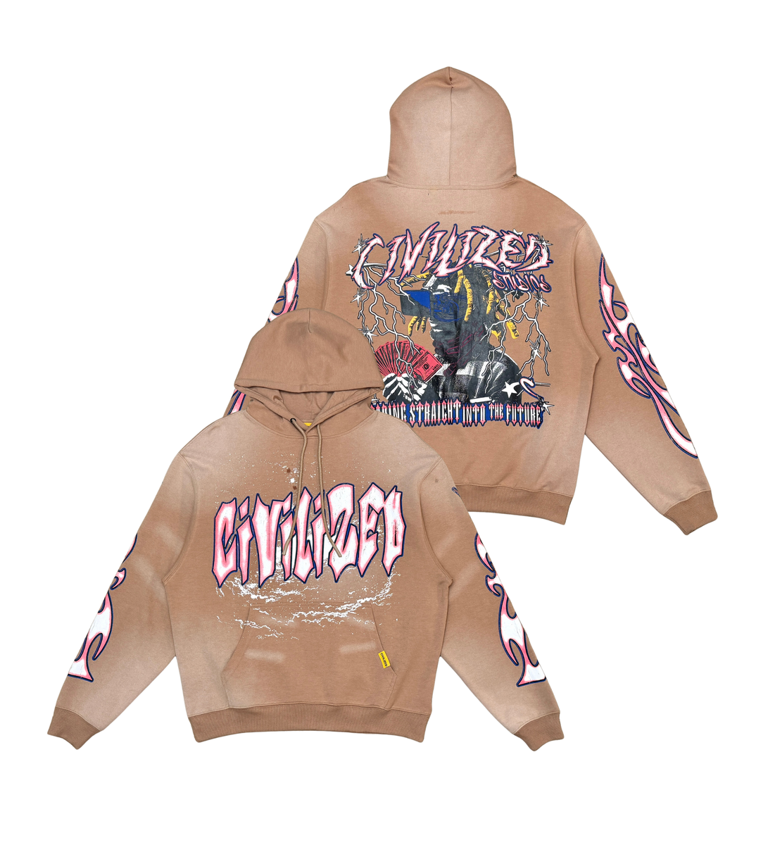 Civilized  Staring Into The Future Hoodie