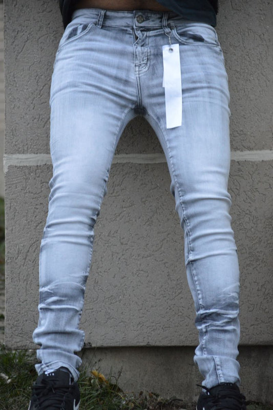 Disaster Super Stretch Denim - Slim Fit -Grey  371