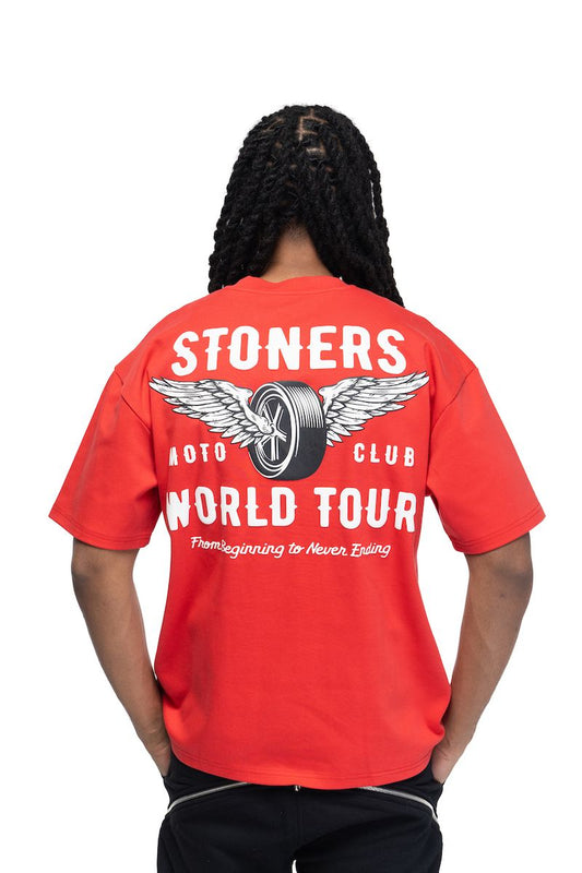 Stoner Motor Tour Red T-Shirt