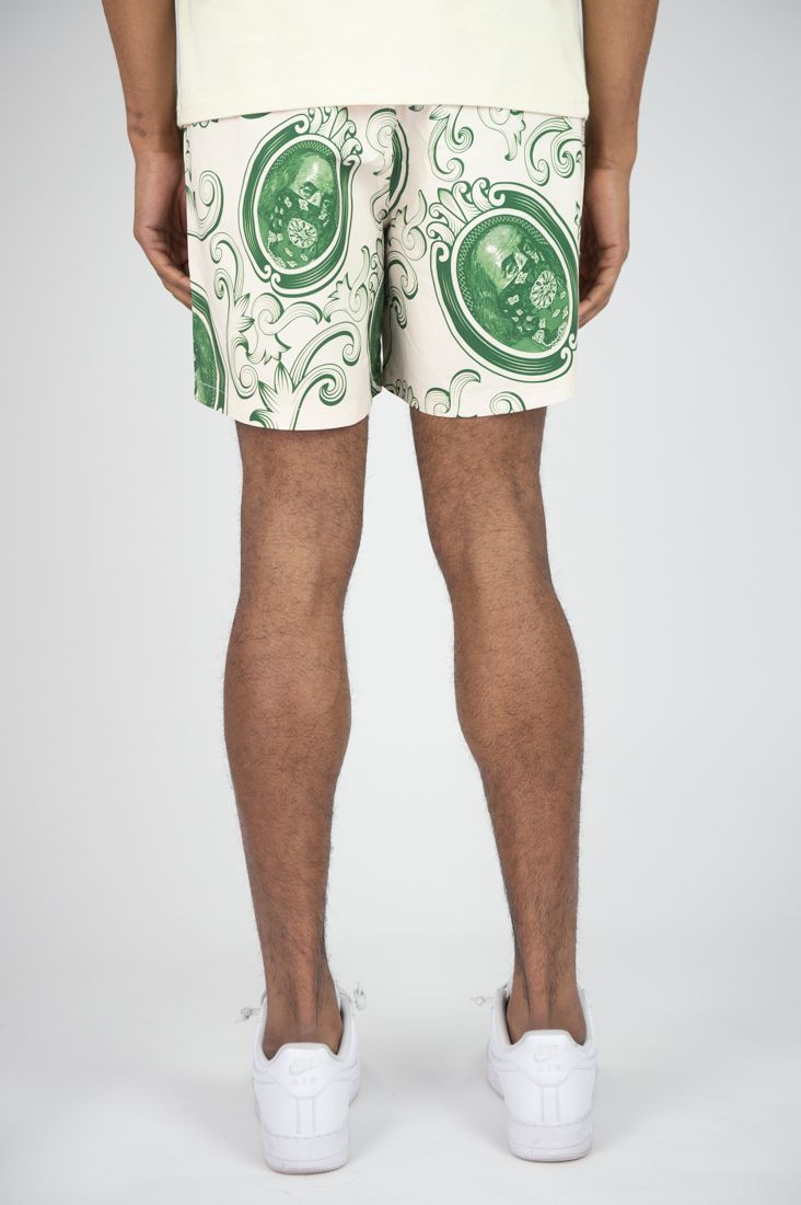 Rebel Minds Benjamin Cream Shorts