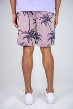 Rebel Minds Paradise Tapestry Lavender Shorts