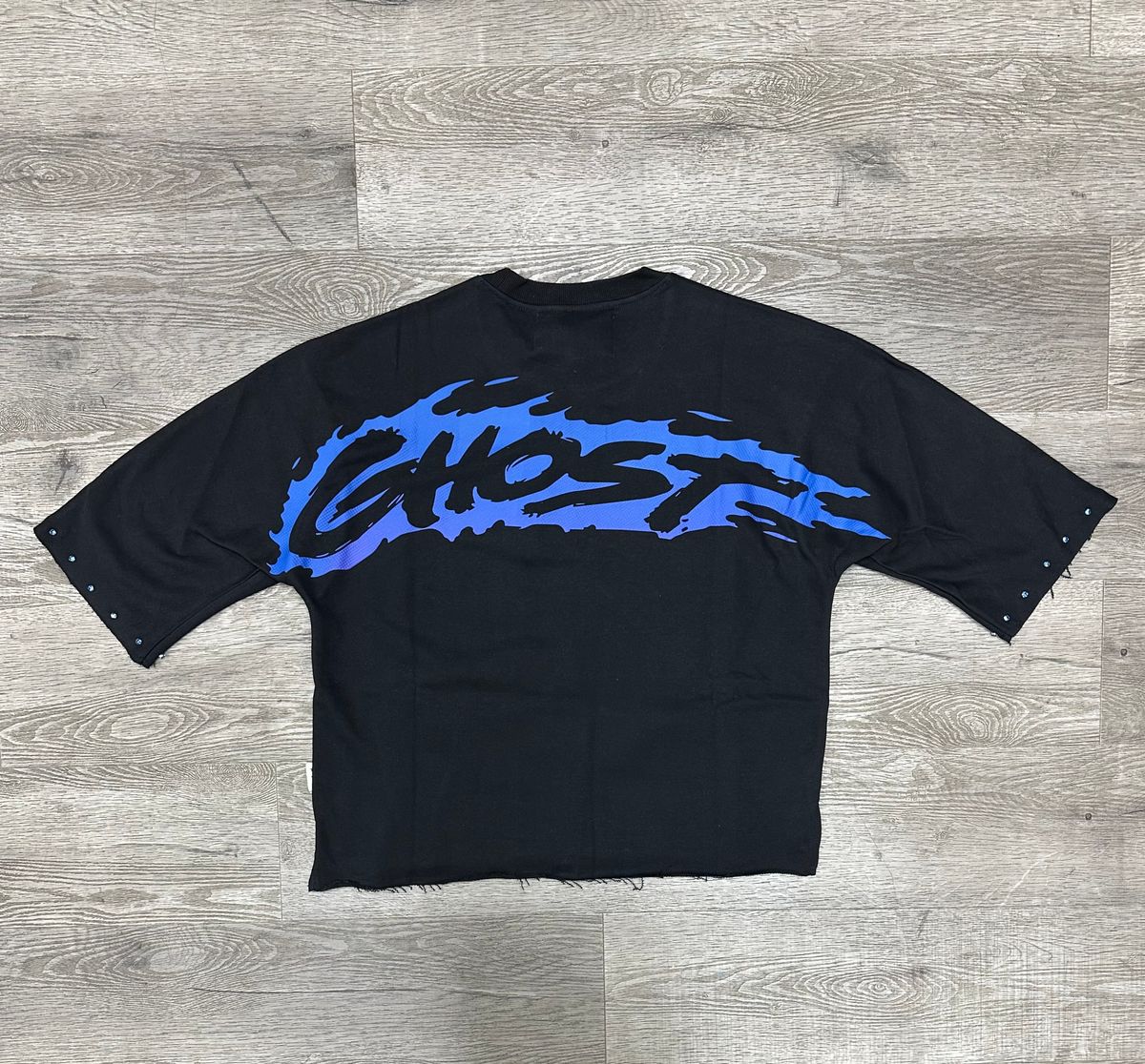 Bkys Ghost Cropped Black T-Shirt