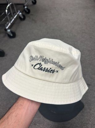 6th Nbrhd " Shade "  Bucket Hat Cream