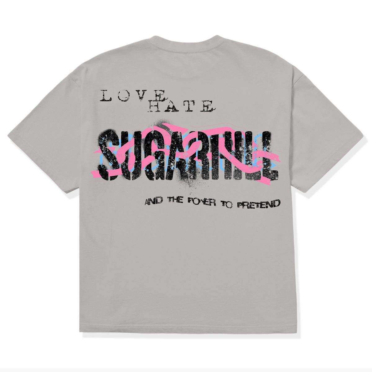Sugarhill "PRETENDER" T-SHIRT (LAVA GREY) (SH25-SUM2-06)