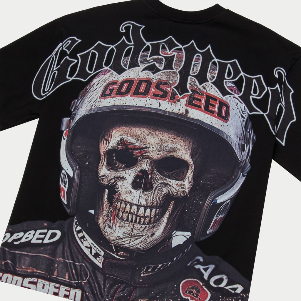 Godspeed Crash-Out-T-Shirt-Black