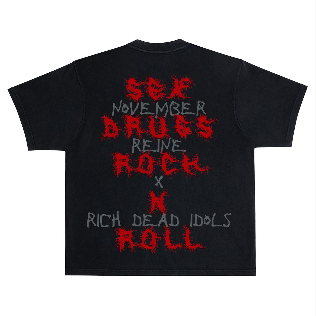NOVEMBER REINE RHINESTONE COLLAB RED