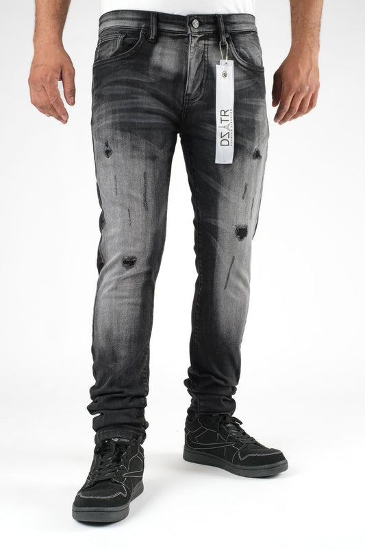 Disaster Super Stretch Denim - Slim Fit - Wash Black (411)