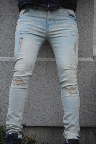 Denim Story Skinny Denim vintage Ripped (DNM-013)