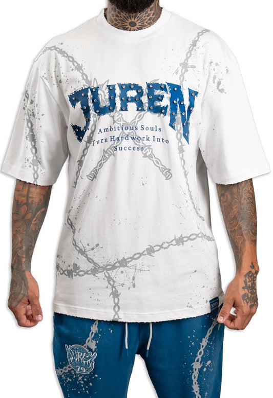 JURAN AMBITIOUS SOULS  WHITE T-SHIRT