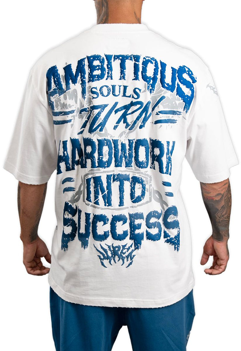 JURAN AMBITIOUS SOULS  WHITE T-SHIRT