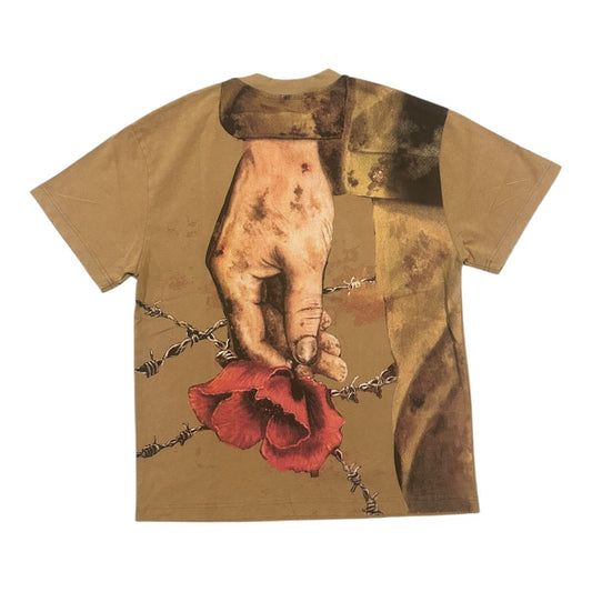 Concept LA"Rose" Brown Wash T-Shirt