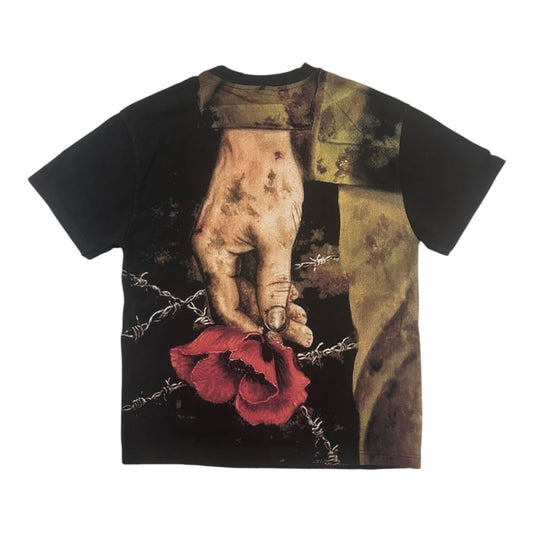 Concept LA"Rose" Black Wash T-Shirt