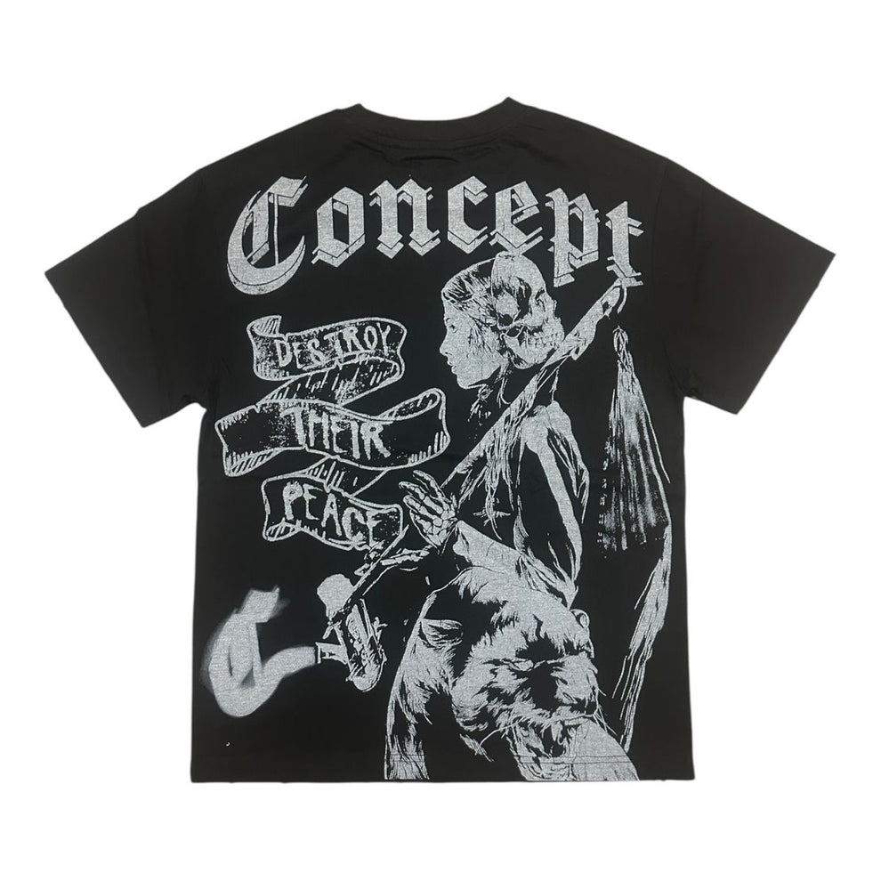 Concept "Destroy" Black T-Shirt