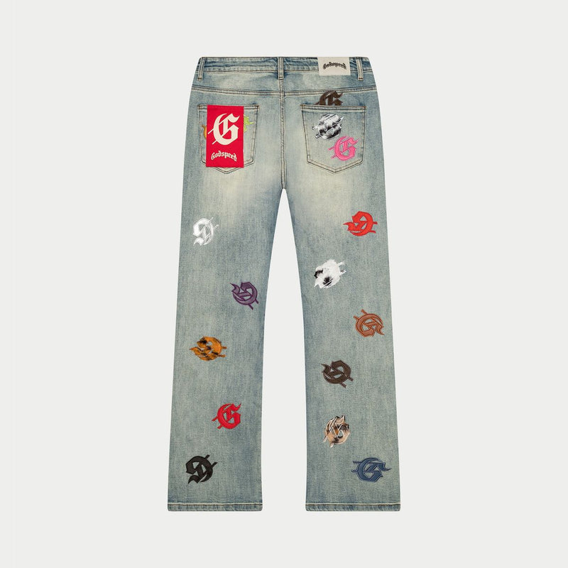 Goodspeed "Infinity-Denim-Multi-Color-Blue-Wash"