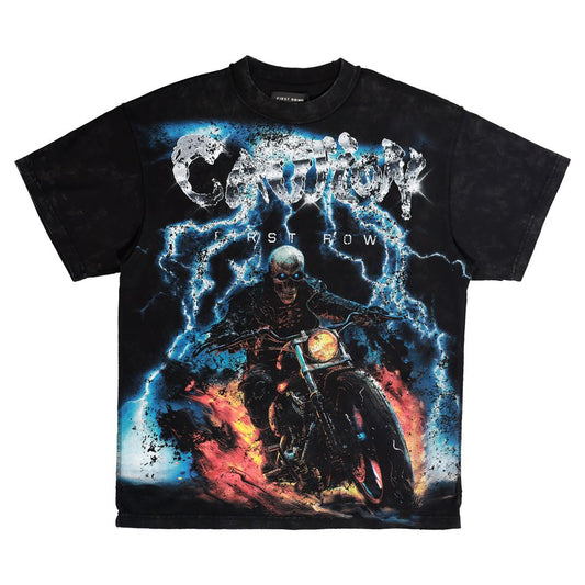 FIRST ROW CAUTION NOT SO QUIET GHOST RIDER TEE