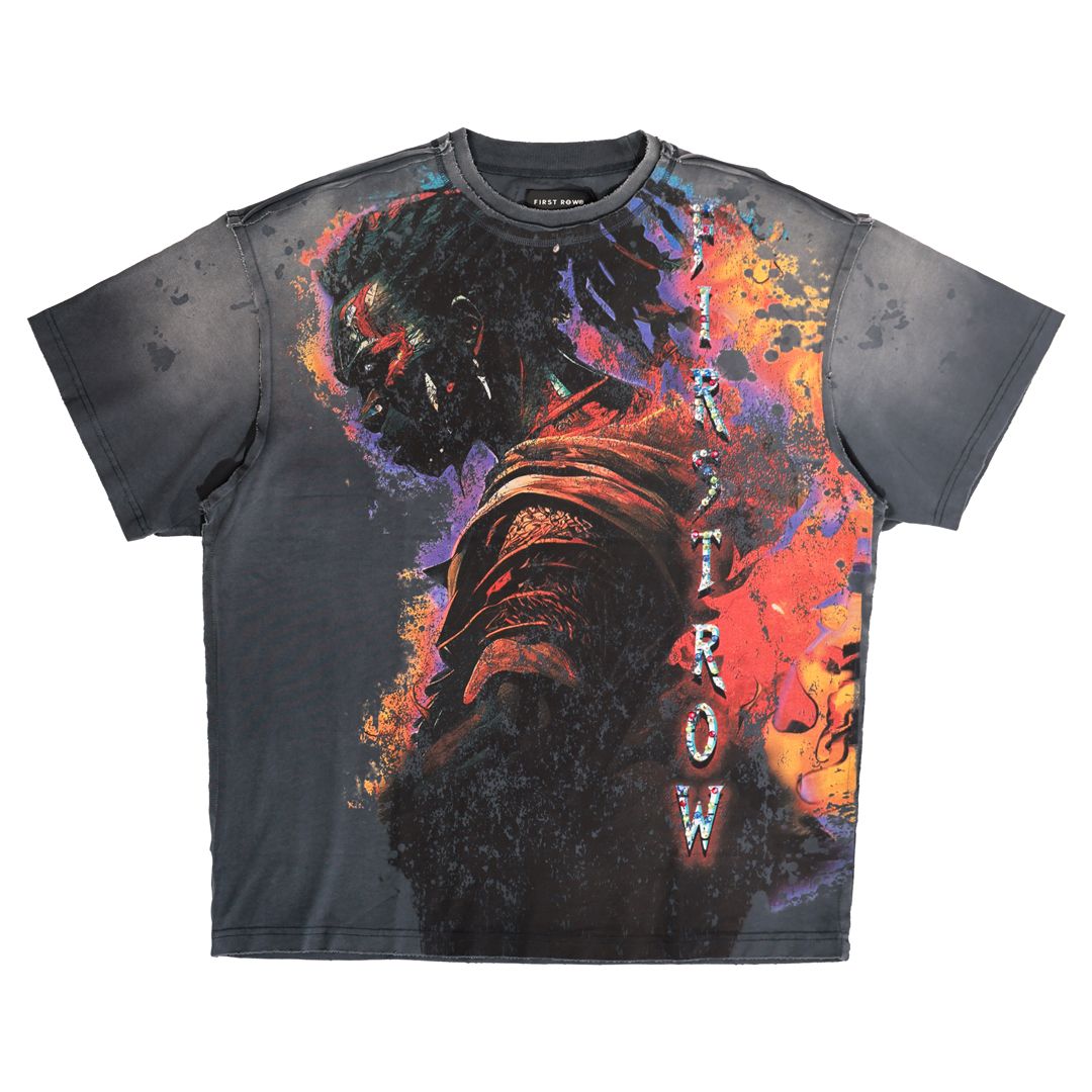 FIRST ROW ANCESTRAL CALL SPIRIT WALKER WASHED TEE