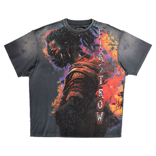 FIRST ROW ANCESTRAL CALL SPIRIT WALKER WASHED TEE