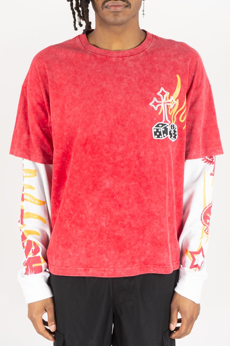 Rebel Minds Unleash Red Long Sleeve