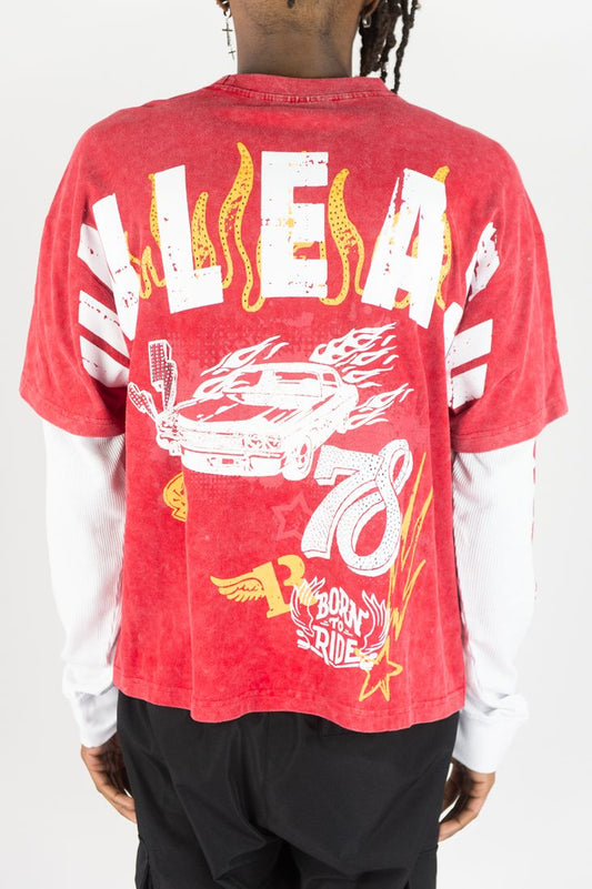 Rebel Minds Unleash Red Long Sleeve