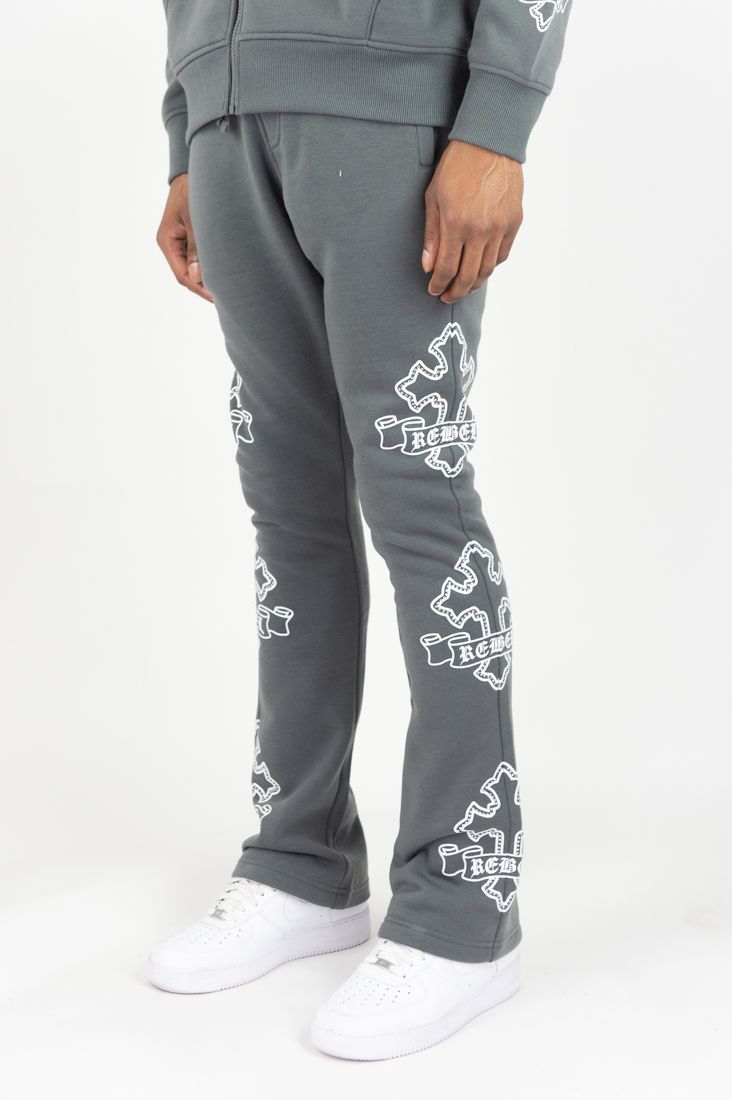 Rebel Minds Rebel Cross Grey Jogger Set