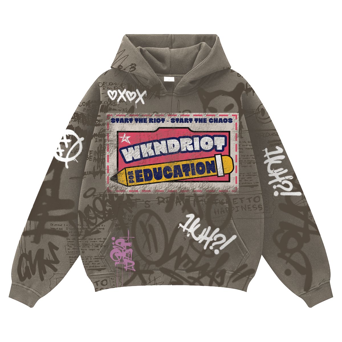 Wkdnriot Box Top Hoodie