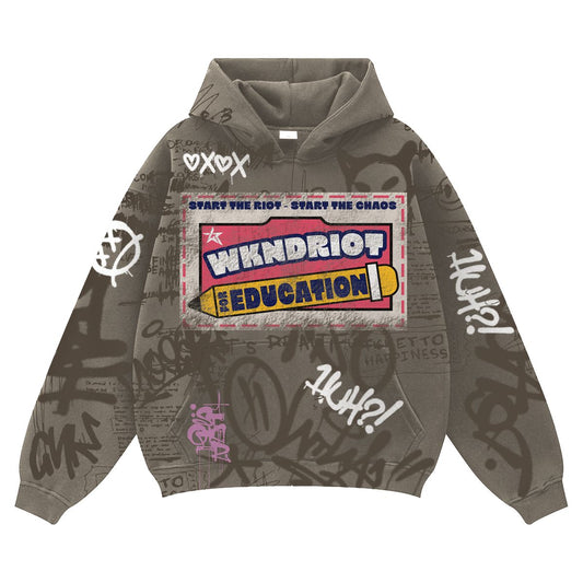 Wkdnriot Box Top Hoodie