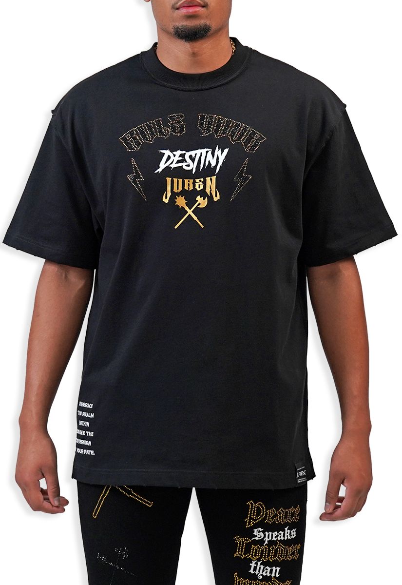Juren Rule Tour Destiny Black/Gold T-Shirt