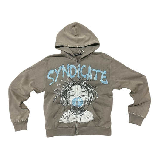 Syndicate "Youth" Hoodie Grey Wash Men's