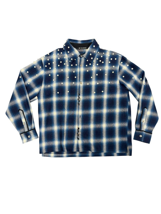 Valabasas Cadence Blue Button-down