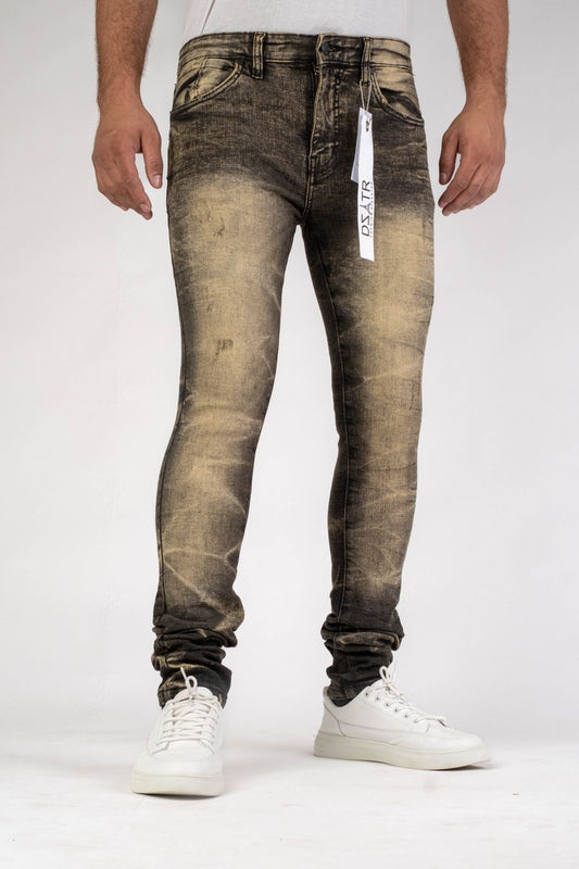 Disaster Super Stretch Denim - Slim Fit -  BLACK VINTAGE (478)