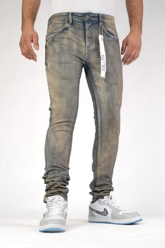 Disaster Super Stretch Denim - Slim Fit - ANTIQUE BLUE (473)