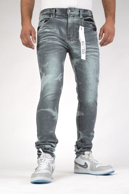 Disaster Super Stretch Denim - Slim Fit - Aqua (469)