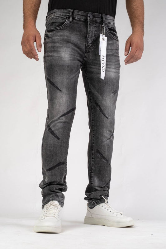 Disaster Super Stretch Denim - Slim Fit - Black Cross (453)