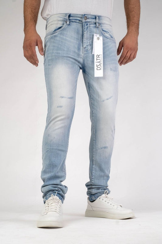 Disaster Super Stretch Denim - Slim Fit - Abstract Blue (446)