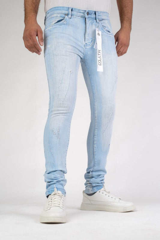 Disaster Super Stretch Denim - Slim Fit - Ice Blue (443)