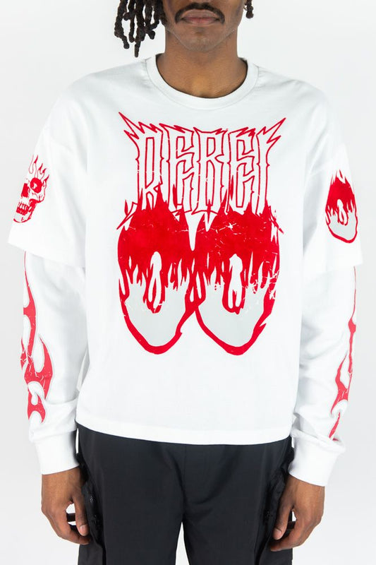 Rebel Minds Rebel 00 White  Long Sleeve