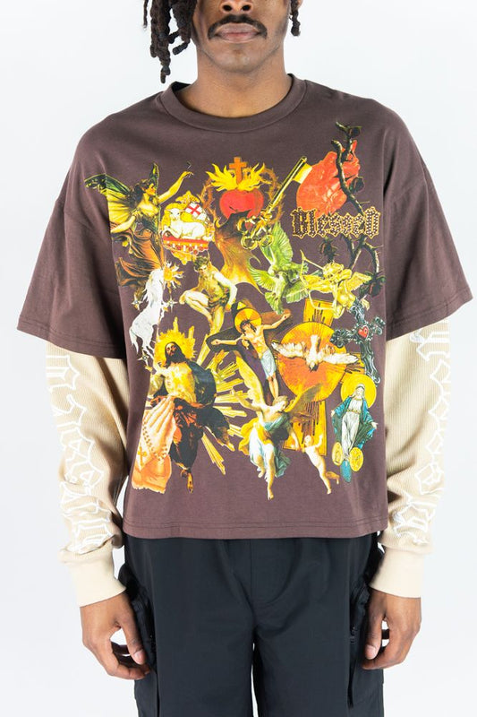 Rebel Minds Blissed Brown Long Sleeve