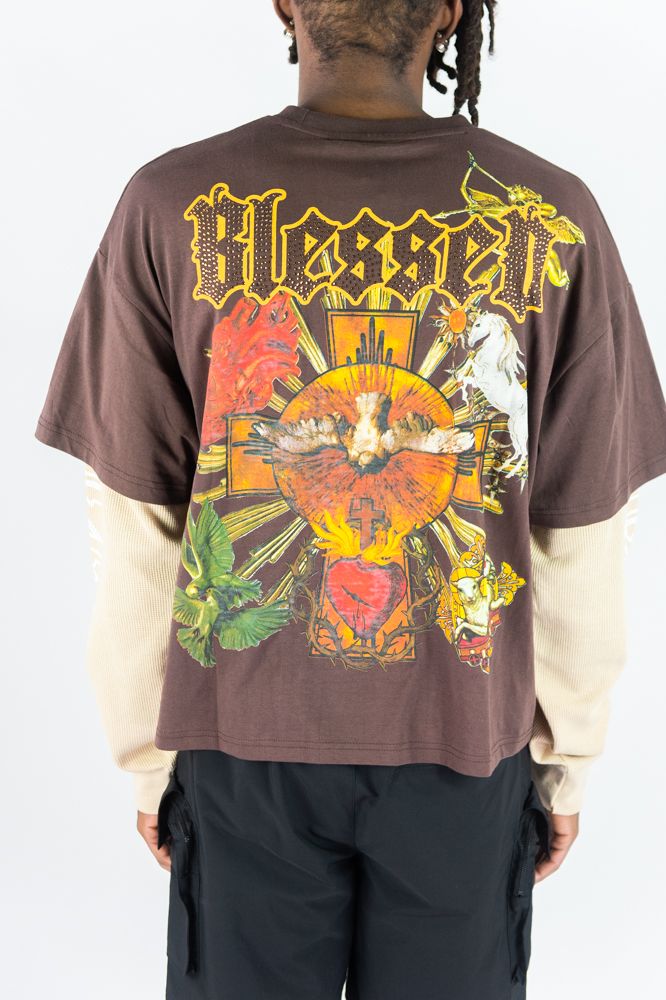 Rebel Minds Blissed Brown Long Sleeve