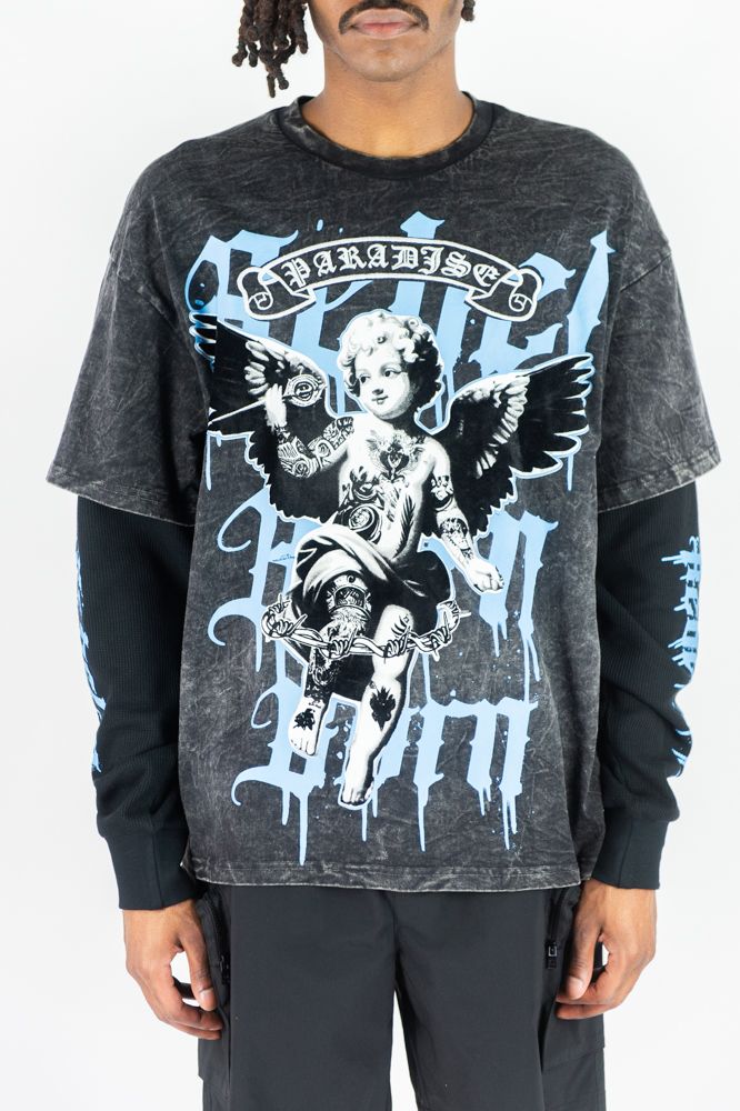 Rebel Minds Paradise Angle Twofer Long Sleeve