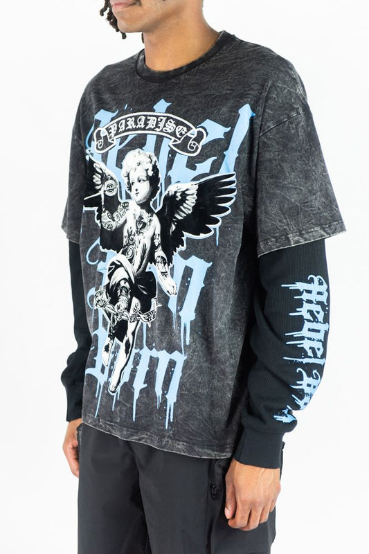 Rebel Minds Paradise Angle Twofer Long Sleeve