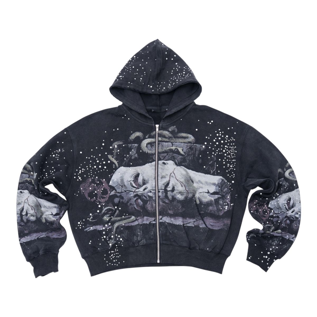 Syndicate "Statue" ZiP Up Black Men's