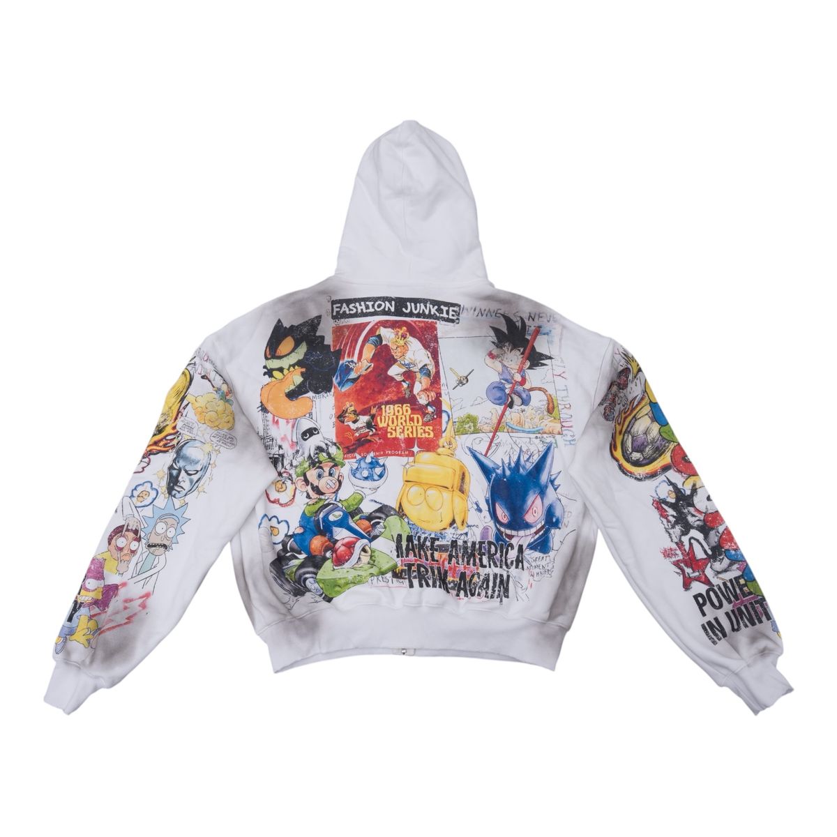 Syndicate " Unity" ZiP Up White Men's