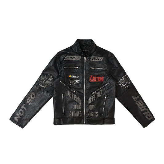 First Row CAUTION NOT SO QUIET RACING JACKET