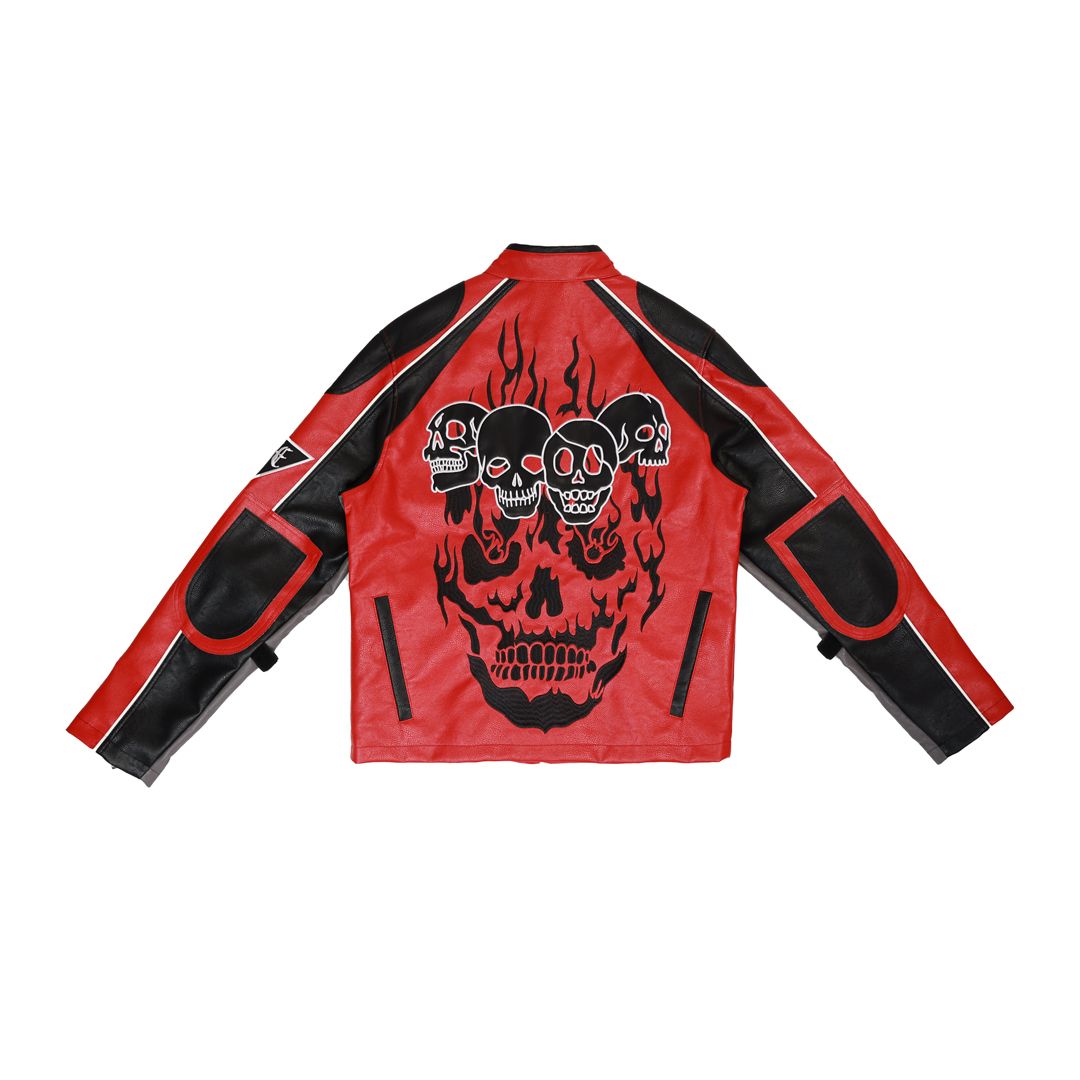 First Row WAKE UP AND BE FIERCE RACING JACKET