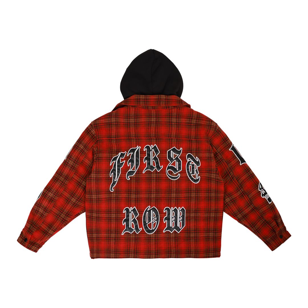 First Row  WAKE UP AND BE FIERCE HOOD  JACKET