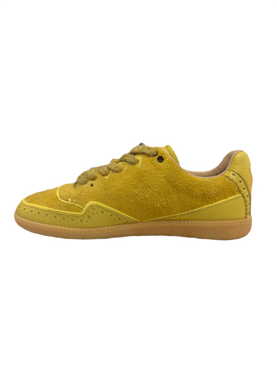 Valabasas "Able " Suede Yellow Shoes