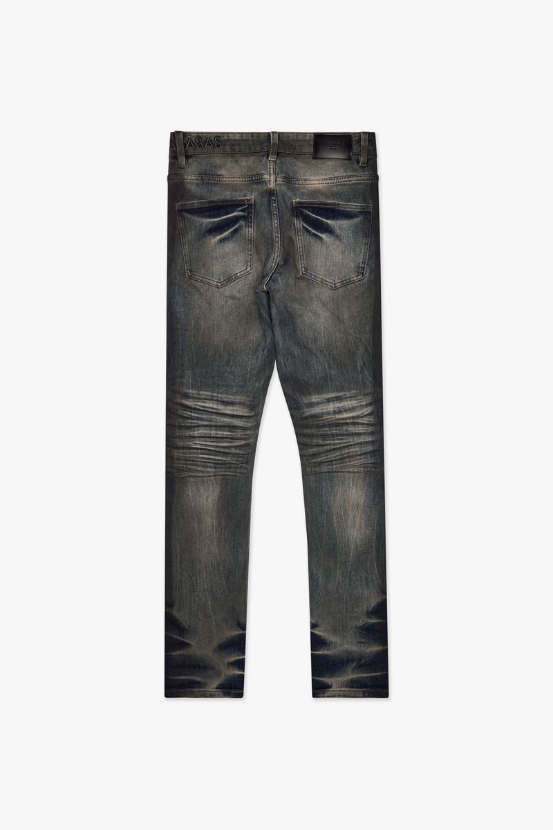 Valabasas "MR. FLEX" Stone Grey 4 WAY STRETCH SKINNY JEAN