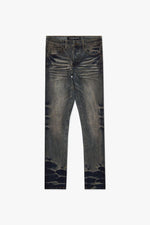 Valabasas "MR. FLEX" Stone Grey 4 WAY STRETCH SKINNY JEAN